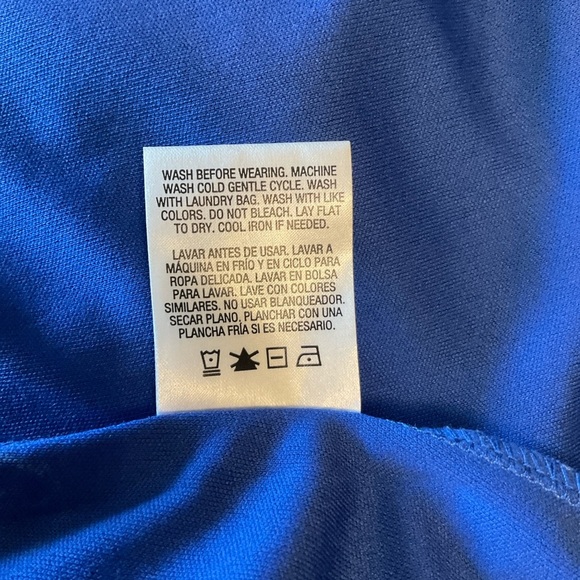 Metaphor Royal Blue Lace Mini Dress - Picture 9 of 9